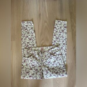 😎Mossimo flowers jeans